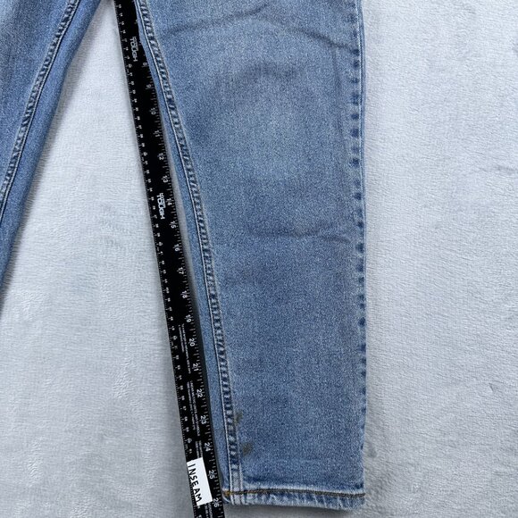 HT Denim Mom Jeans Women's Size 7 Light Wash Stretch High Rise Blue - Picture 8 of 11